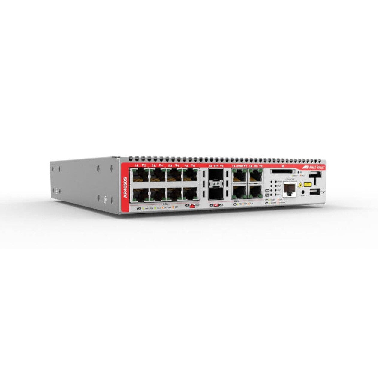 Allied Telesis AR4050S-40 UTM Firewall 2x GE Wan 8x 10/100/1000 LAN Quad Core 1.5Ghz CPU 2GB RAM Net.Cover required for Software/Support Cover