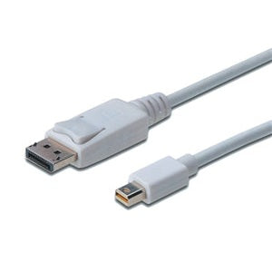 Digitus Monitor Cable Mini-DisplayPort v1.1 (M) to DisplayPort (M) - 2.0m