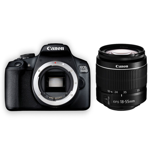 Canon EOS 1500D DSLR 24.1MP Camera with 18-55mm Lens Kit
