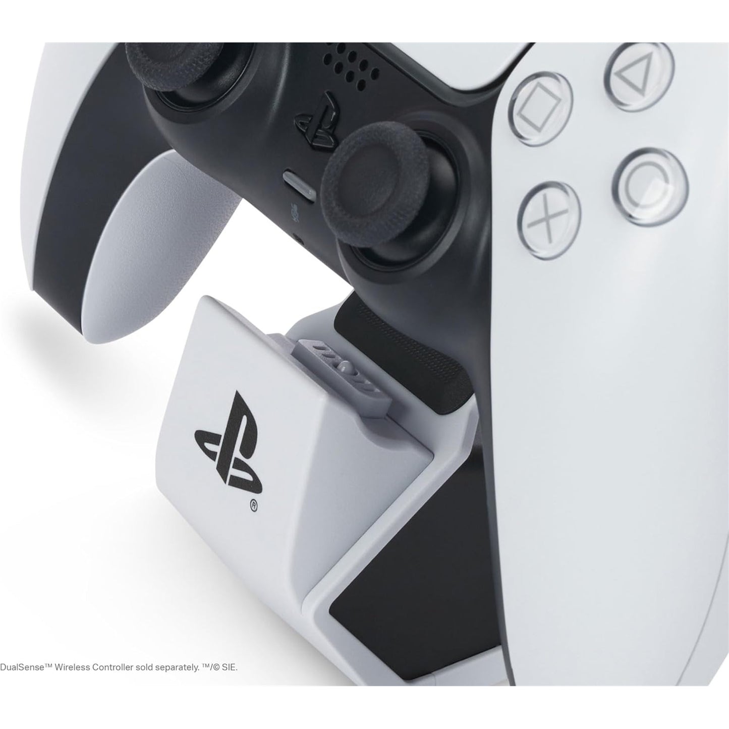 PowerA Solo Charging Station for PS5 DualSense & Edge Wireless Controllers (White/Black)