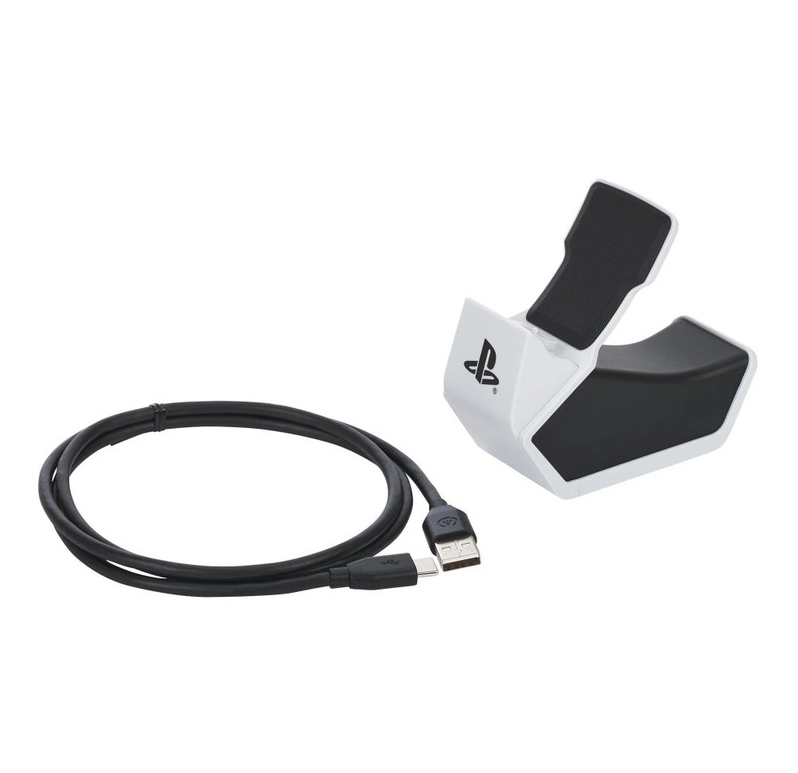PowerA Solo Charging Station for PS5 DualSense & Edge Wireless Controllers (White/Black)