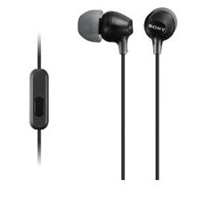 Sony MDR-EX15APB Wired In-Ear Headphones with Smart Phone Control (Black)