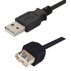 Digitus USB 2.0 Type A (M) to USB Type A (F) 5m Extension Cable