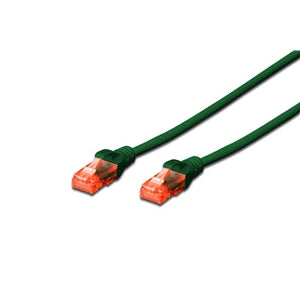 Digitus UTP CAT6 Patch Lead - 0.75M Green
