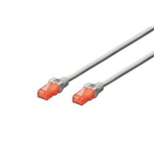 Digitus UTP CAT6 Patch Lead - 10M Grey