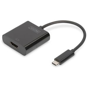 Digitus USB Type-C (M) to HDMI (F) Adapter Cable .15m
