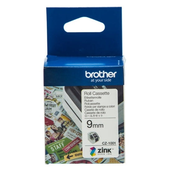 Brother CZ-1001 9mm Printable Roll Cassette