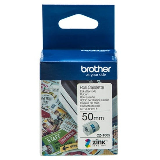 Brother CZ-1005 50mm Printable Roll Cassette