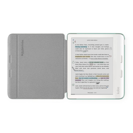 Kobo Libra Colour | 2024 | Basic Sleepcover Case (Garden Green)