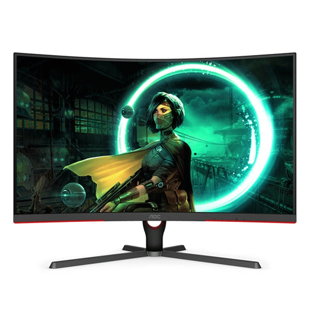 AOC CQ32G3SE 31.5" Curved | QHD 2560x1440 | 1ms | 165Hz VA | HDMI DP | Gaming Monitor