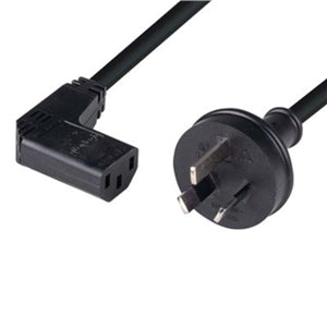 Digitus Power Cord - Right Angle 10A/250V IEC (F) to 3 Pin Power (M) 1.8m