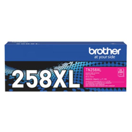 Brother TN-258XLM High Yield Toner Magenta