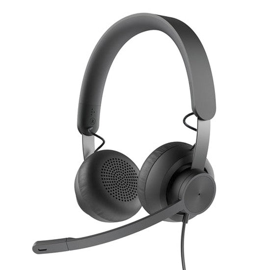 Logitech Zone Wired On-Ear Headset 981-001096 - Microsoft Teams Certified Black