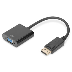 Dynamix C-DP-VGAF DisplayPort (M) to VGA (F) Adapter Cable - 0.2m - Max Resolution: 1920x1080