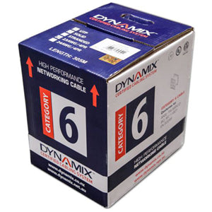 Dynamix CAT6 Solid Cable Blue (305 meters)