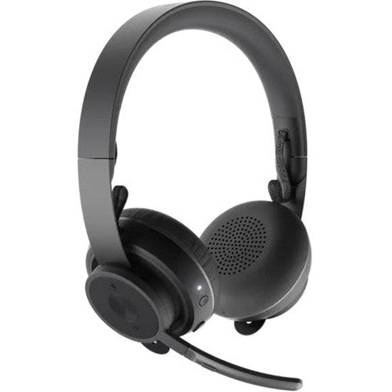 Logitech Zone Wireless Bluetooth On-Ear Headset Black