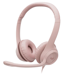 Logitech H390 Wired USB Digital Headset (Rose)