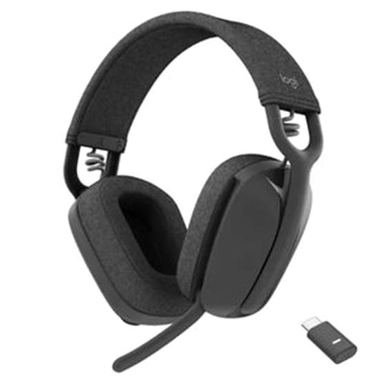 Logitech Zone Vibe Wireless Over-Ear Business Headset - UC Version Graphite