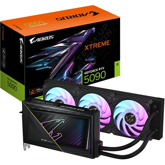 Gigabyte GeForce RTX 5090 Aorus Extreme Waterforce RTX5090 32GB GDDR7 PCIE Graphics Card