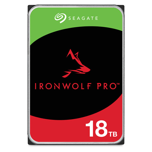 Seagate IronWolf Pro 18TB SATA 3.5" 7200RPM 256MB NAS HDD (5 Years Warranty)