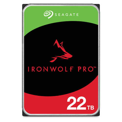 Seagate IronWolf Pro 22TB SATA 3.5" 7200RPM 512MB NAS HDD (5 Years Warranty)