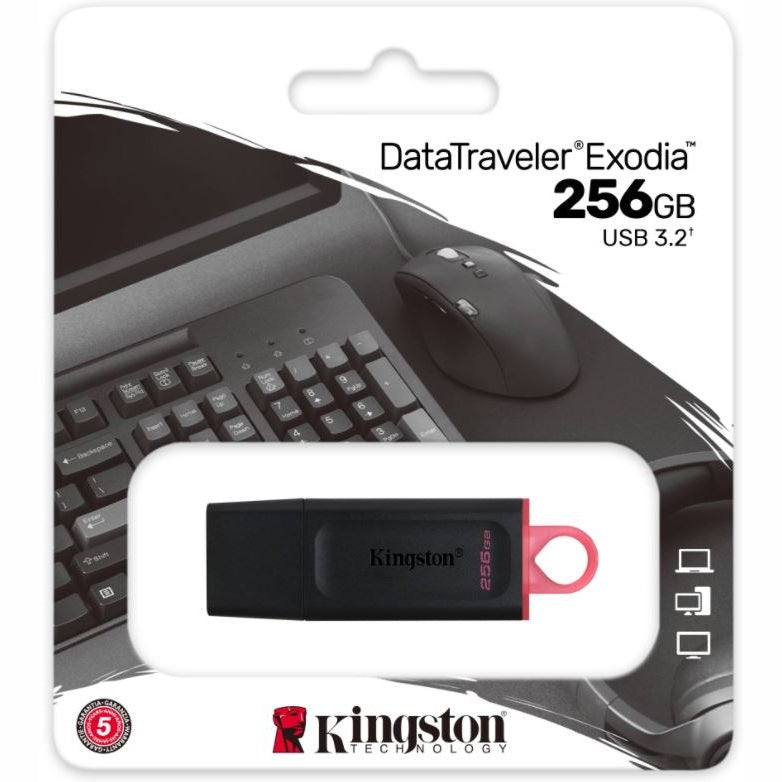 Kingston Data Traveler Exodia DTX 256GB USB 3.2 Flash Drive