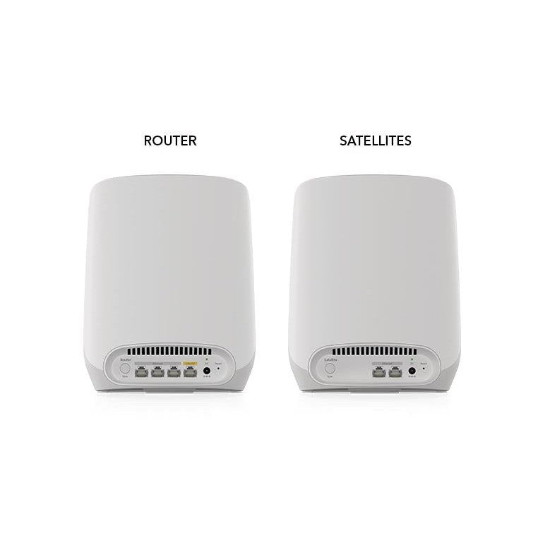 Netgear Orbi AX5400 Tri-Band Mesh WIFI 6 System - 3 Pack RBK763S-100APS