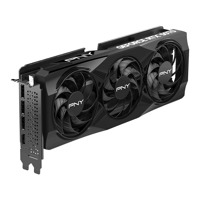 PNY Nvidia GeForce RTX 5070 OC Triple Fan | 12GB GDDR7 | 8K UHD (7680 x 4320) | RTX5070 OC GPU | Graphics Card
