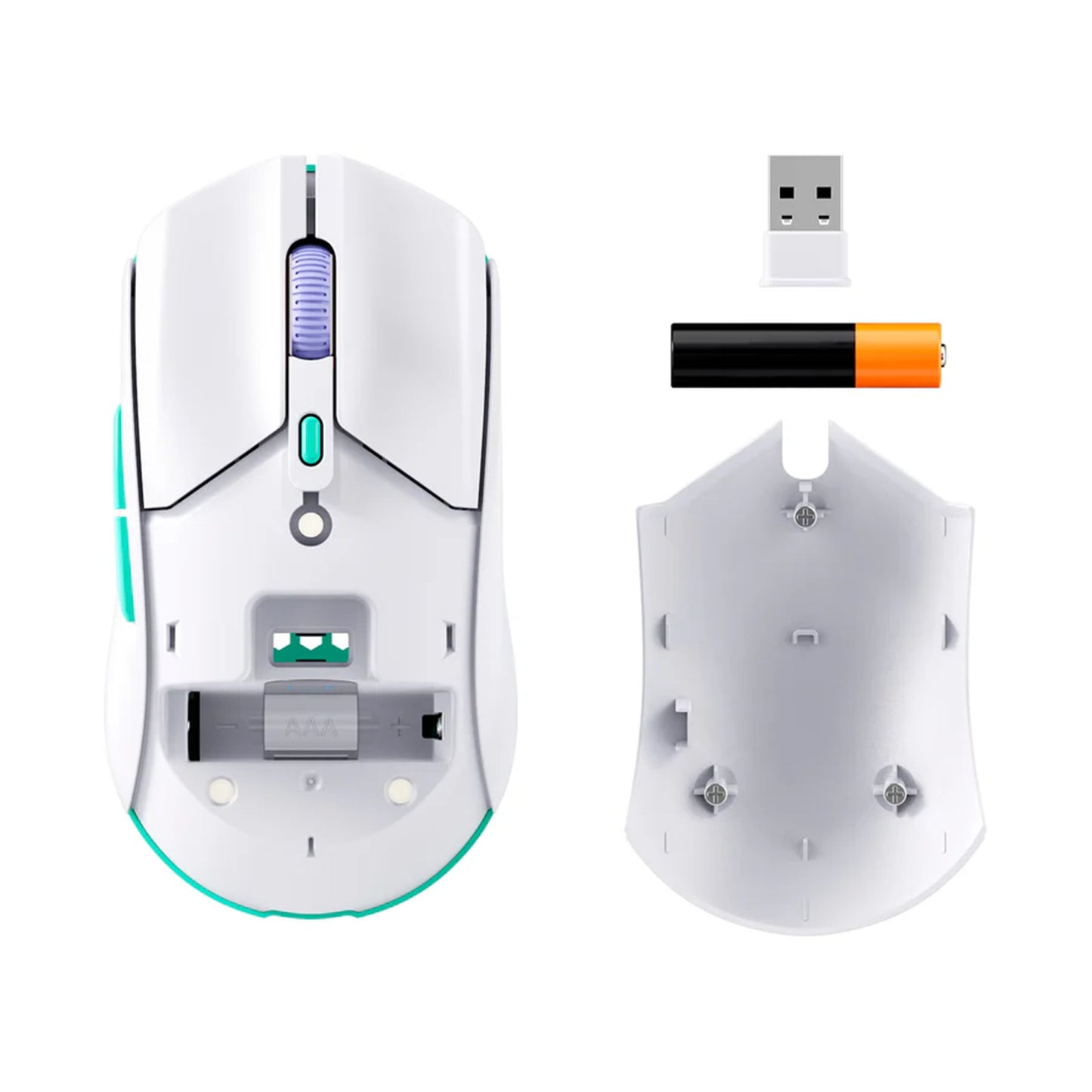HyperX Pulsefire Haste 2 Core Wireless Gaming Mouse (White)
