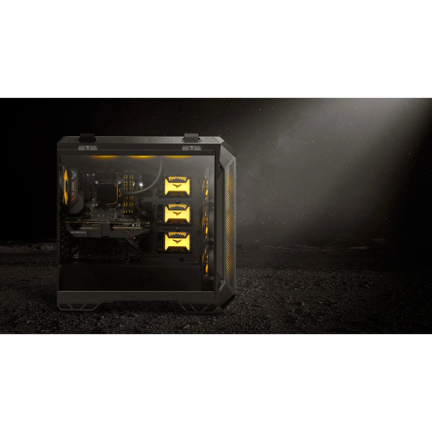 ASUS TUF Gaming GT501 Temp Glass Mid-Tower Gaming Case (Black)