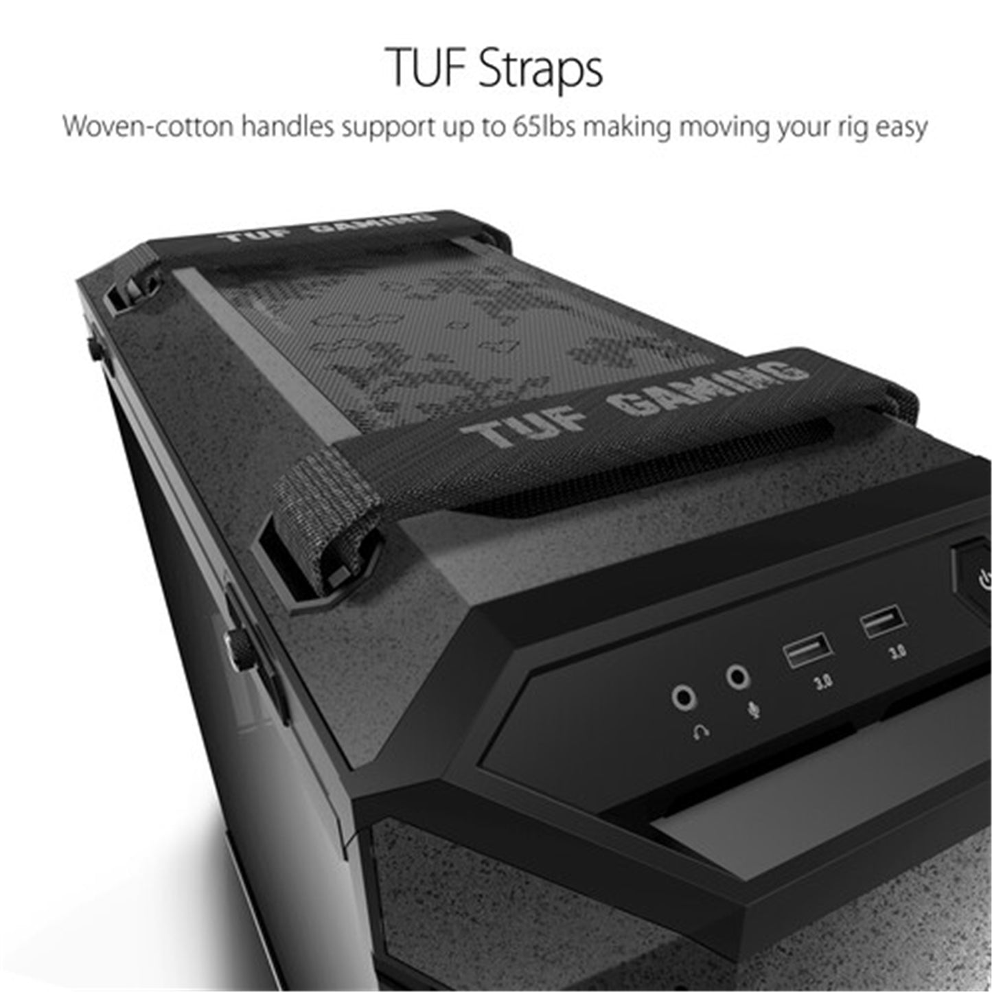 ASUS TUF Gaming GT501 Temp Glass Mid-Tower Gaming Case (Black)