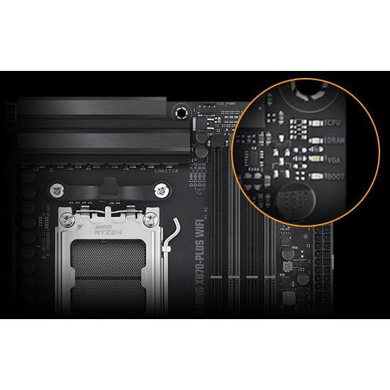 Asus TUF Gaming X870-Plus 192GB DDR5 WIFI ATX Motherboard - Socket AM5 - AMD X870 Chipset