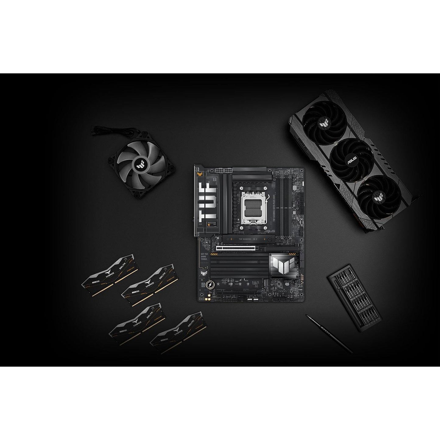 Asus TUF Gaming X870-Plus 192GB DDR5 WIFI ATX Motherboard - Socket AM5 - AMD X870 Chipset