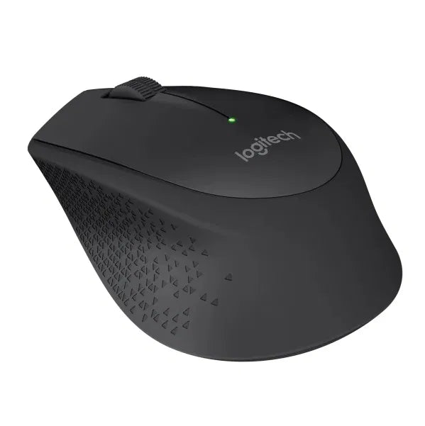 Logitech M280 USB Wireless Full Size Mouse (Black)