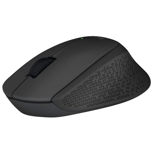 Logitech M280 USB Wireless Full Size Mouse (Black)