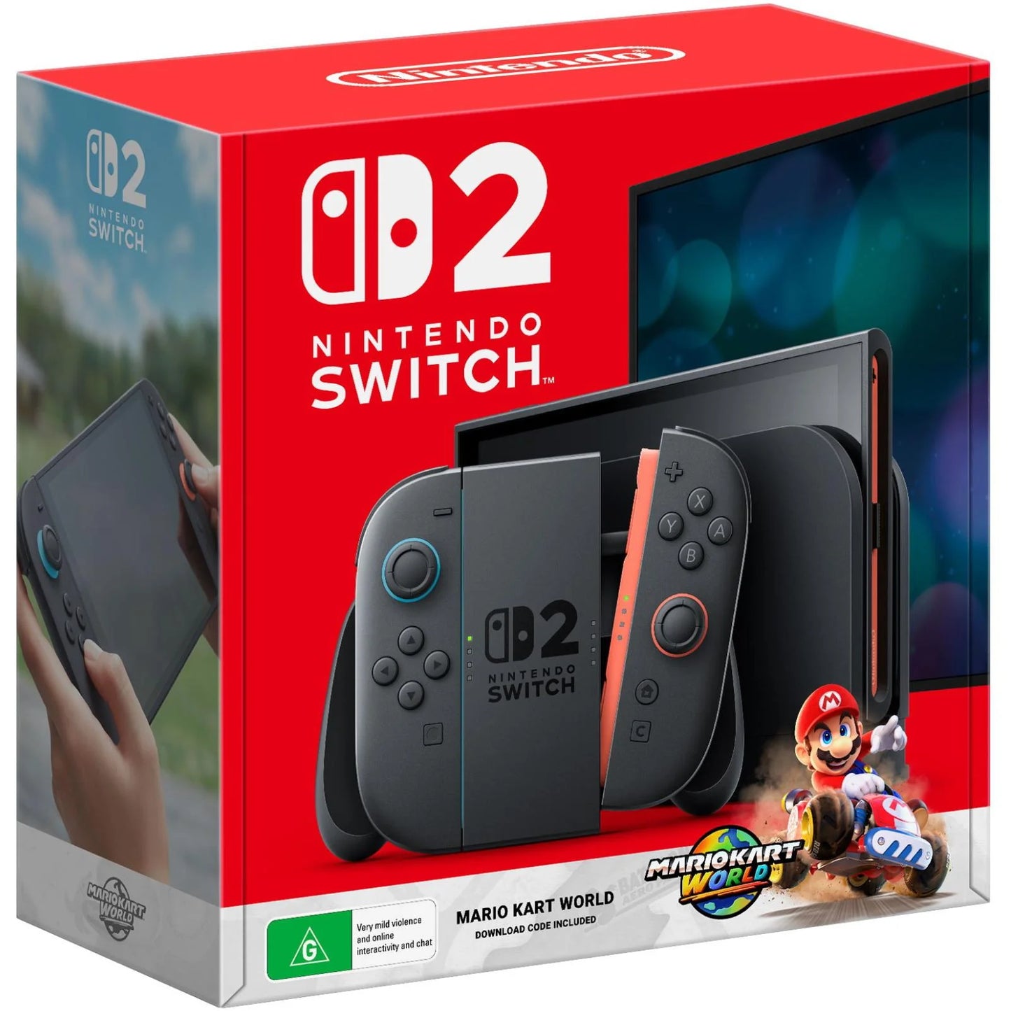 Nintendo Switch 2 Gaming Console + Mario Kart World Bundle