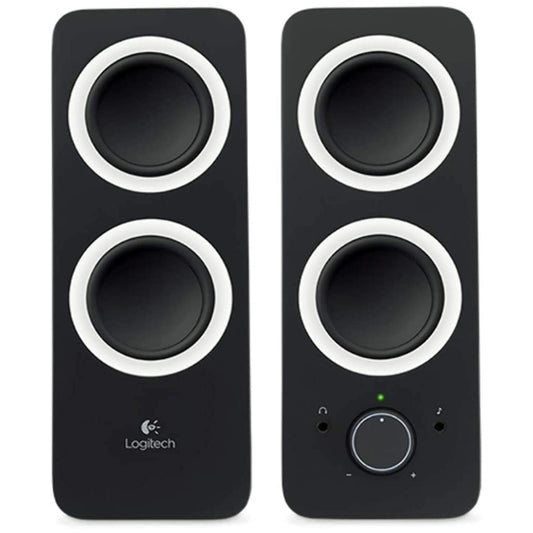 Logitech Z200 2.0 Channel 5W Multimedia Stereo Speakers (Black)