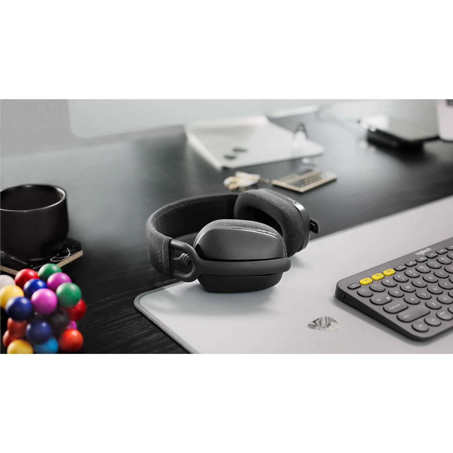 Logitech Zone Vibe 100 Wireless Over-Ear Headset (Graphite)