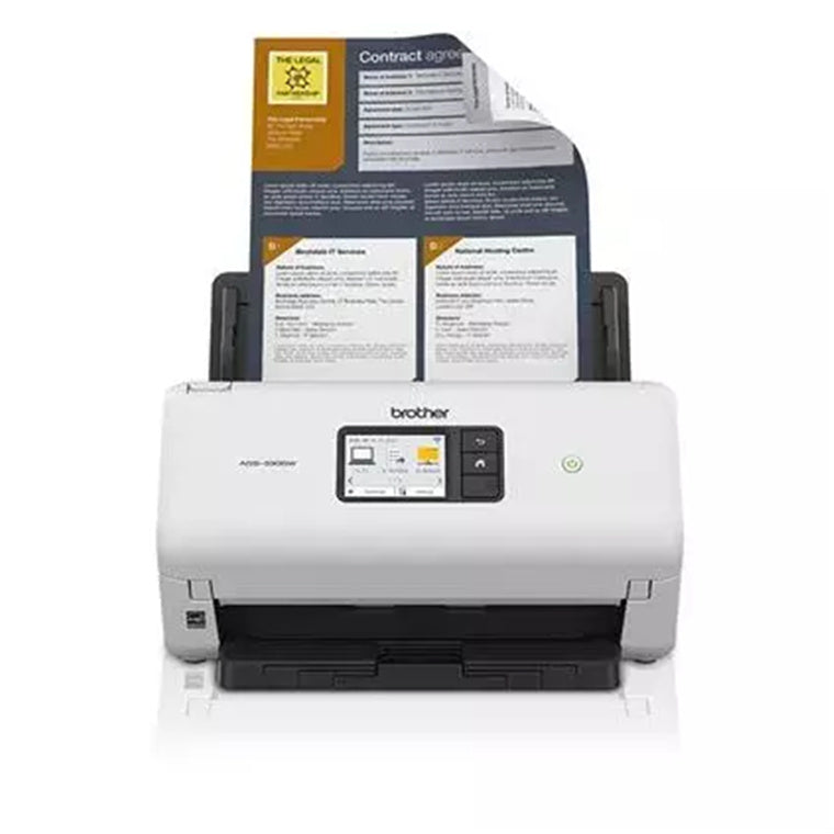 Brother ADS-3300W Wireless High-Speed A4 Desktop Document Scanner