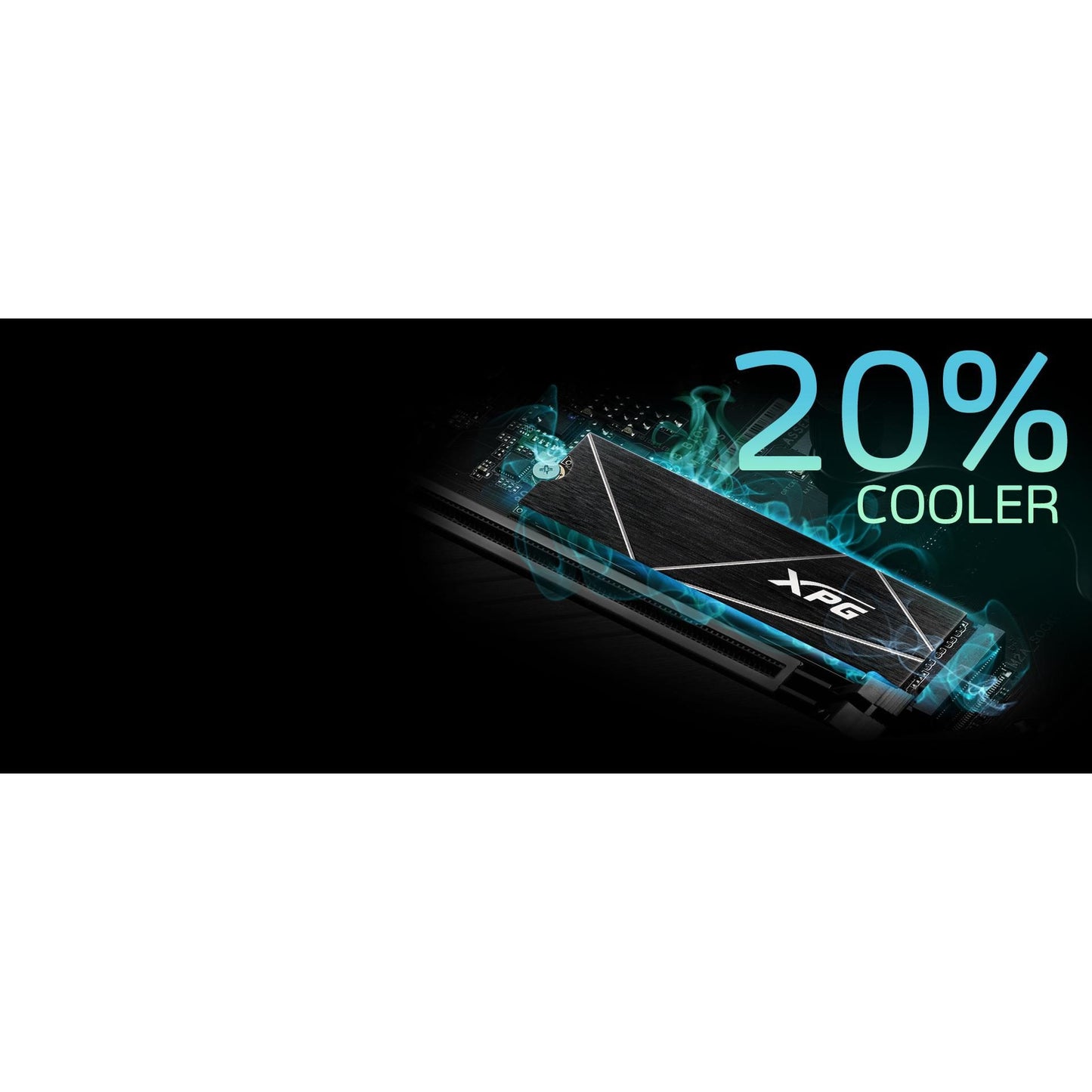 Adata XPG Gammix S70 Blade 1TB M.2 2280 PCIe Gen 4 NVMe Internal SSD (PS5 compatible)