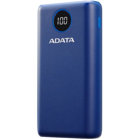 Adata P20000QCD 20000mAh Quick Charge Power Bank (Blue)
