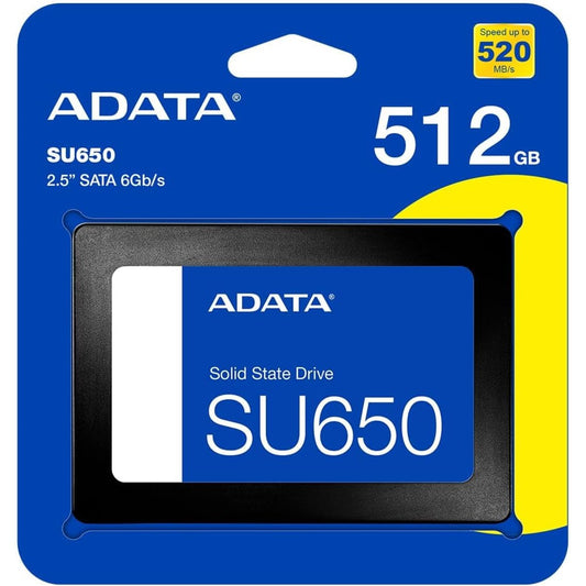 Adata 512GB SU650 Ultimate SATA3 2.5" 3D NAND Internal SSD