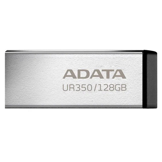 Adata UR350 USB3.2 128GB Flash Drive Nickel/Black