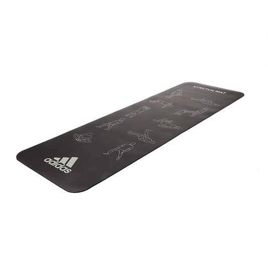 Adidas Stretch Mat Fitness Training Pilates 6mm (Black/White)