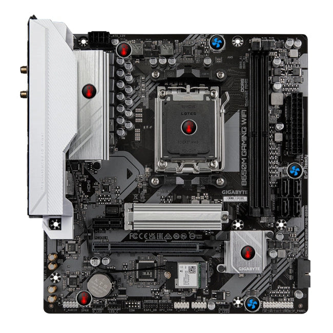 Gigabyte B650M Gaming WIFI mATX Motherboard (AMD AM5 Socket)