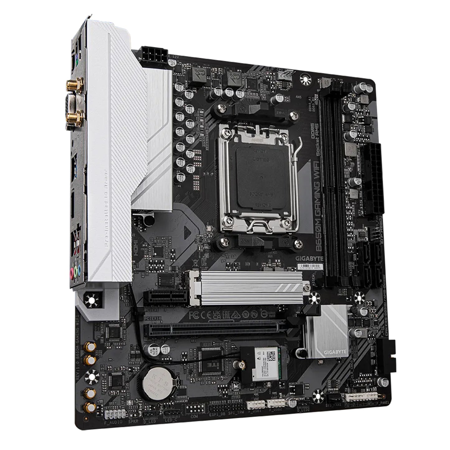 Gigabyte B650M Gaming WIFI mATX Motherboard (AMD AM5 Socket)