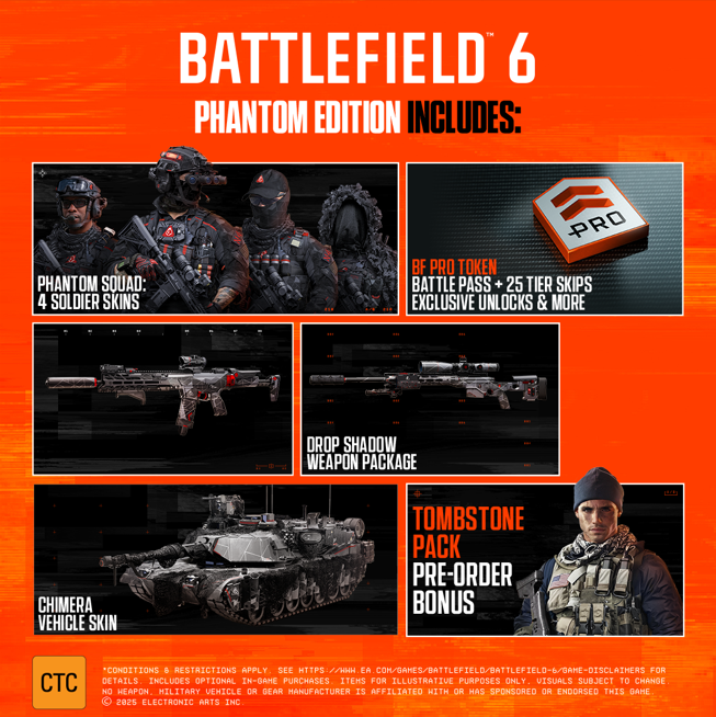 Battlefield 6 Phantom Edition (Microsoft Xbox Series X|S) - First-Person-Shooter Game
