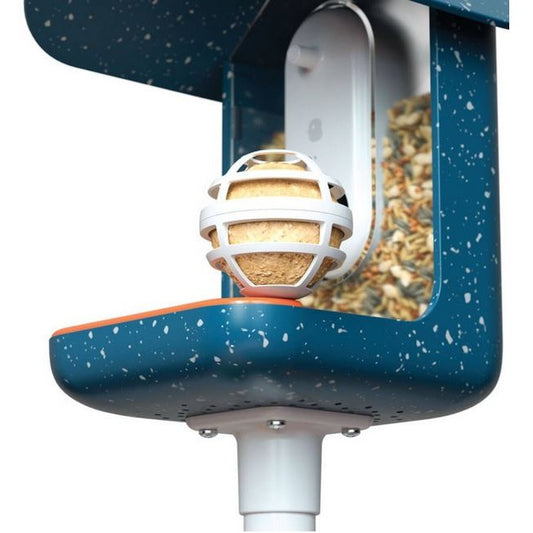 Birdbuddy Suet Ball Holder for Smart Bird Feeder White