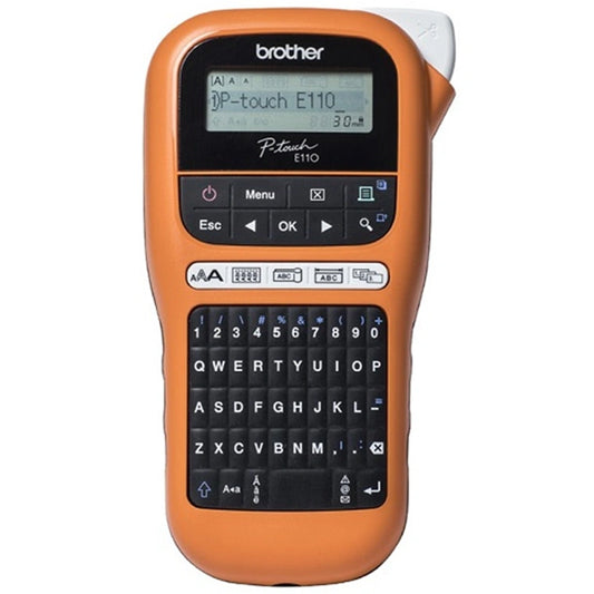 Brother PTE110VP P-Touch Industrial Durable Handheld Label Maker Printer
