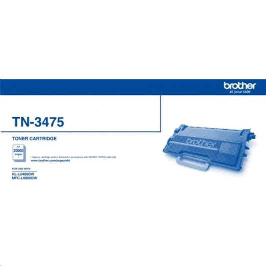 Brother TN-3475 Ultra High Yield Toner Cartridge TN3475 for Laser Printers Black